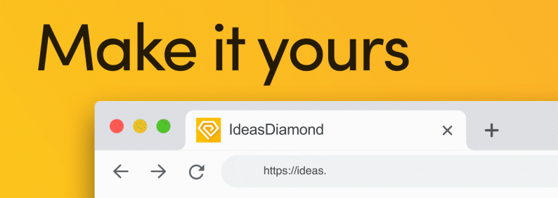 Customizing an IdeasDiamond workspace