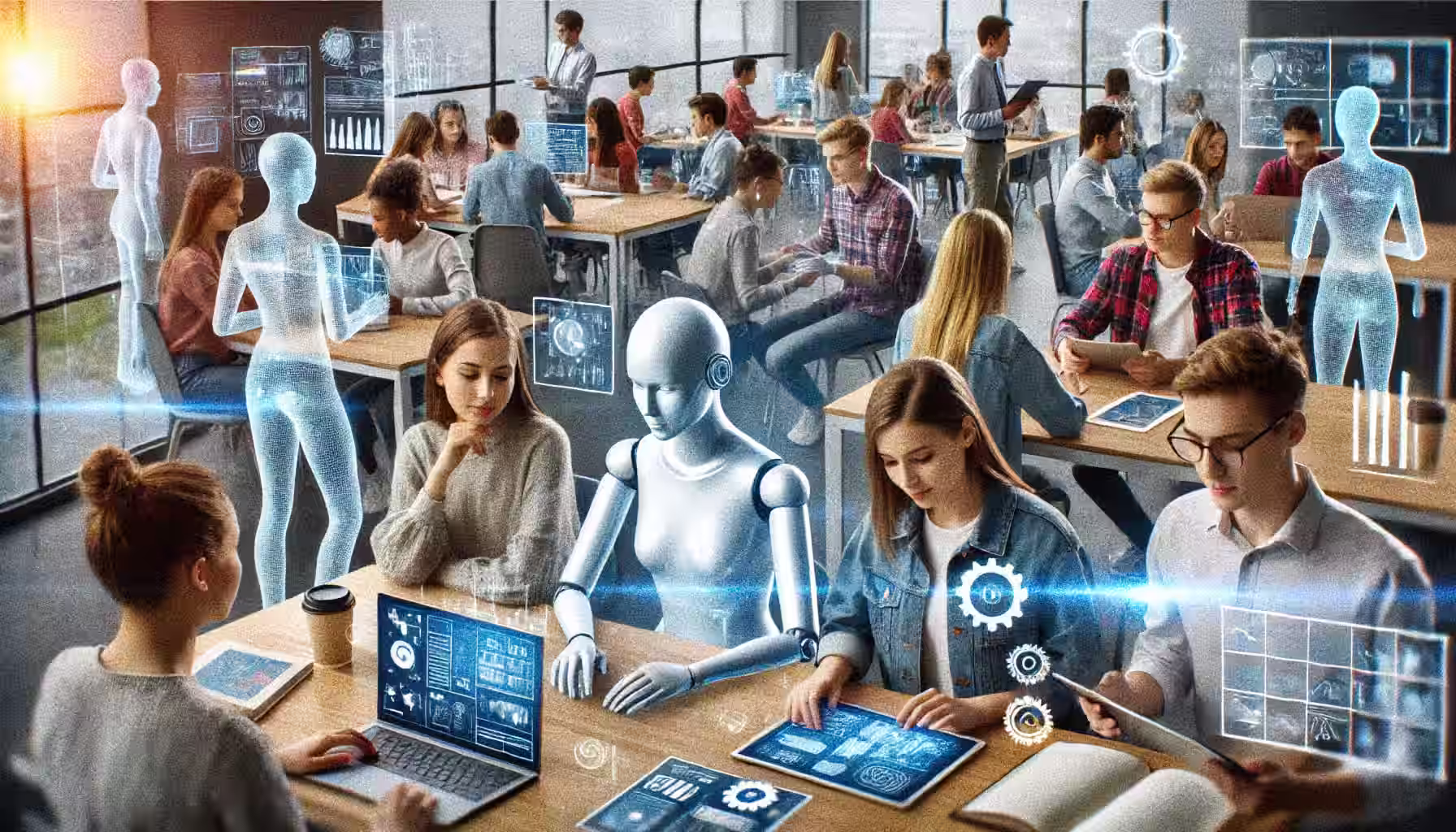 Merge of AI and human thinkers
