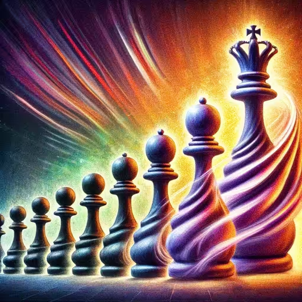 Moving from pawns to queens